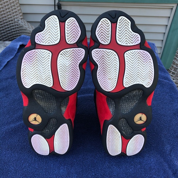1998 Nike Air Jordan 13 XIiI Playoffs Black/Red OG - Picture 6 of 8